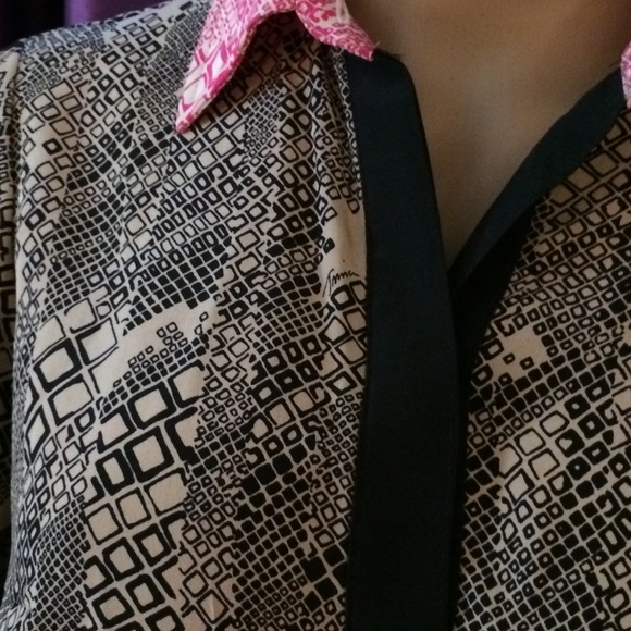 Trina Turk 100% Silk Top, Size Petite/Small - Picture 8 of 8